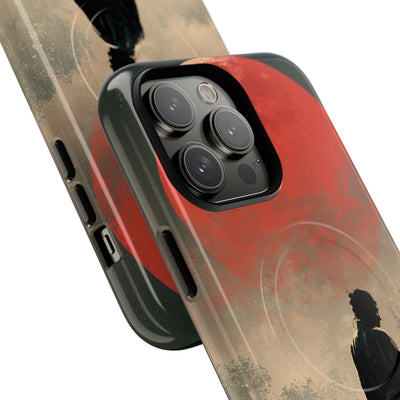 Crimson Moon Ronin · Tough 2.0 Magnetic Phone Case for iPhone · Red