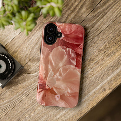 Blush Silk Bloom · Tough Phone Case for iPhone · Pink