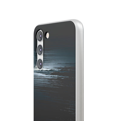 Black Lite Phone Case for Samsung - Frozen Signal Glitch