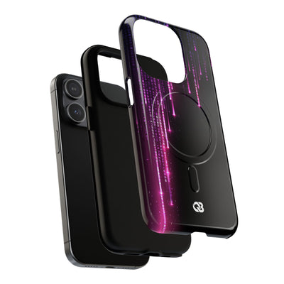Binary Cascade · Tough 2.0 Magnetic Phone Case for iPhone · Black