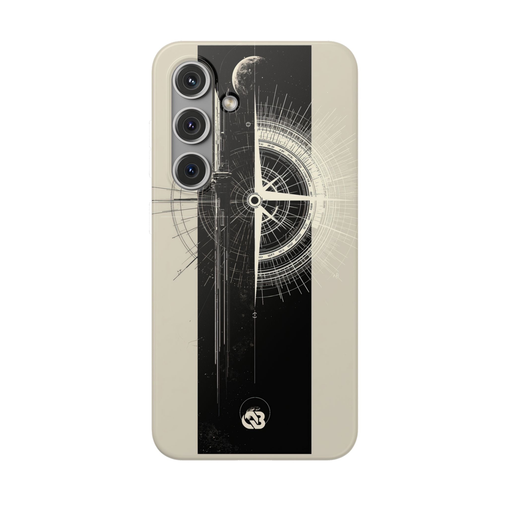 Beige Lite Phone Case for Samsung - Zenith Vector Spire