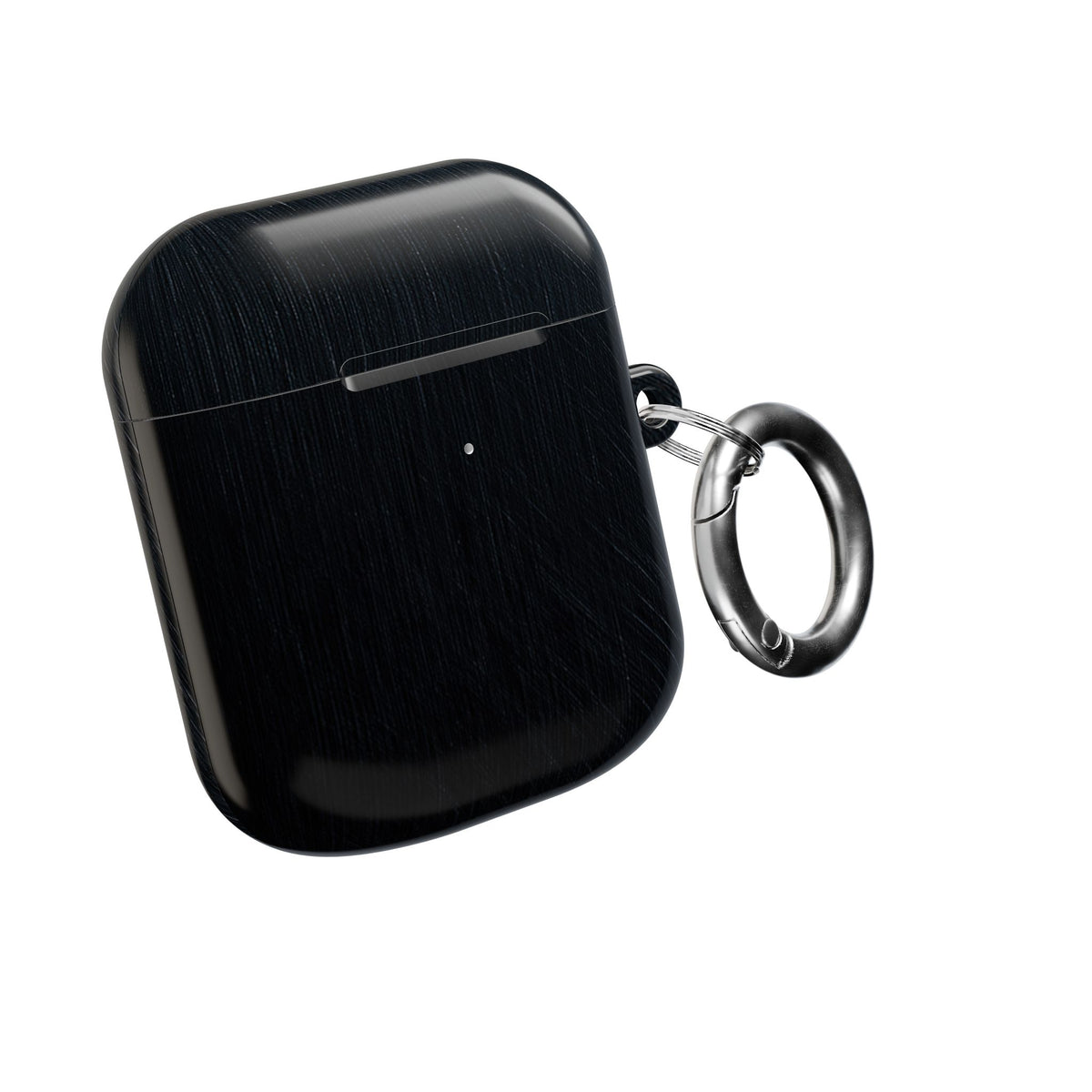 Brushed Obsidian Steel · Hard Case for AirPods & AirPods Pro · Black