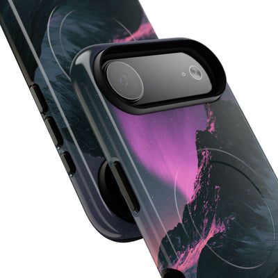 Arctic Aurora Summit · Tough 2.0 Magnetic Phone Case for iPhone · Black