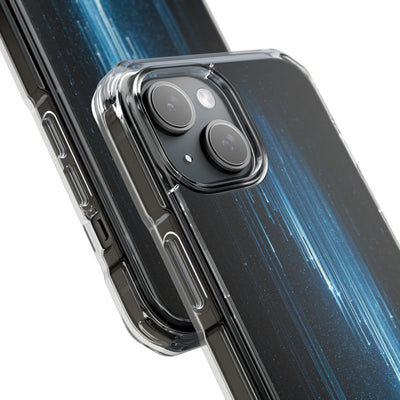 Nocturnal Cascade · Clear Impact Magnetic Phone Case for iPhone ·  Black
