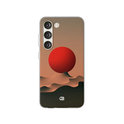 Crimson Sol Ridge · Lite Phone Case for Samsung · Red