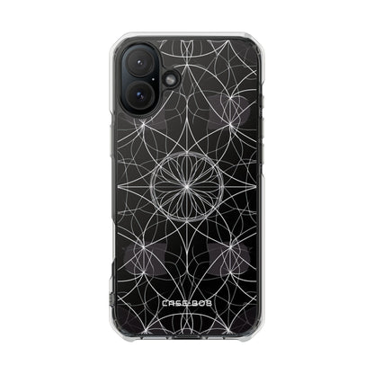 Radiant Petal Orbit iPhone 16 Plus Case - Impact