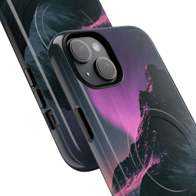Arctic Aurora Summit · Tough 2.0 Magnetic Phone Case for iPhone · Black