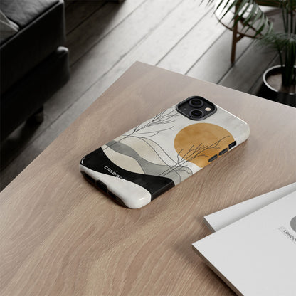 Orange Halo iPhone 14 Plus Case - Tough