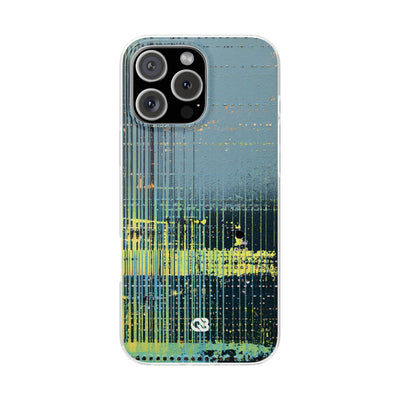 Acid Raster Circuit · Lite Phone Case for iPhone ·  Teal