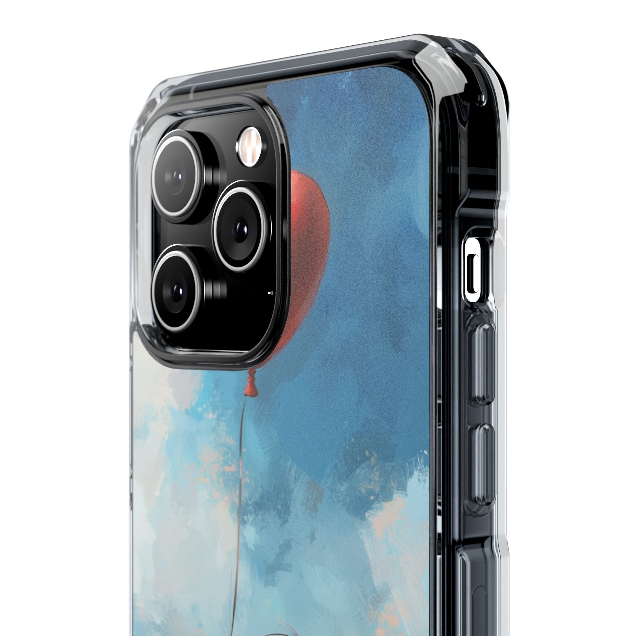 Crimson Heart Sky · Impact Phone Case for iPhone · Magsafe