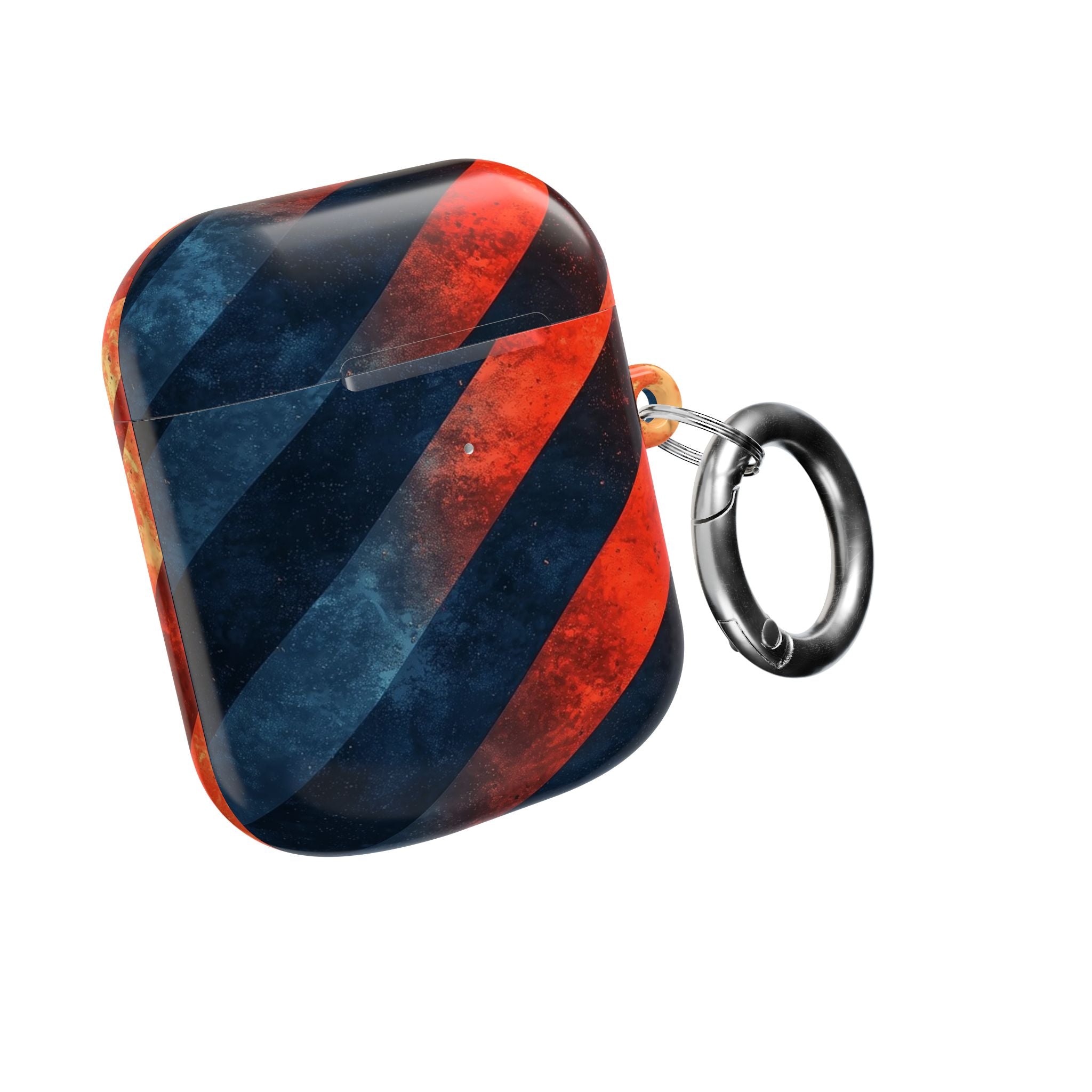 Diagonal Stripes Blaze - AirPods Case