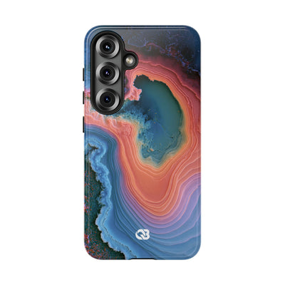 Luminous Resonance · Tough Phone Case for Samsung · Blue