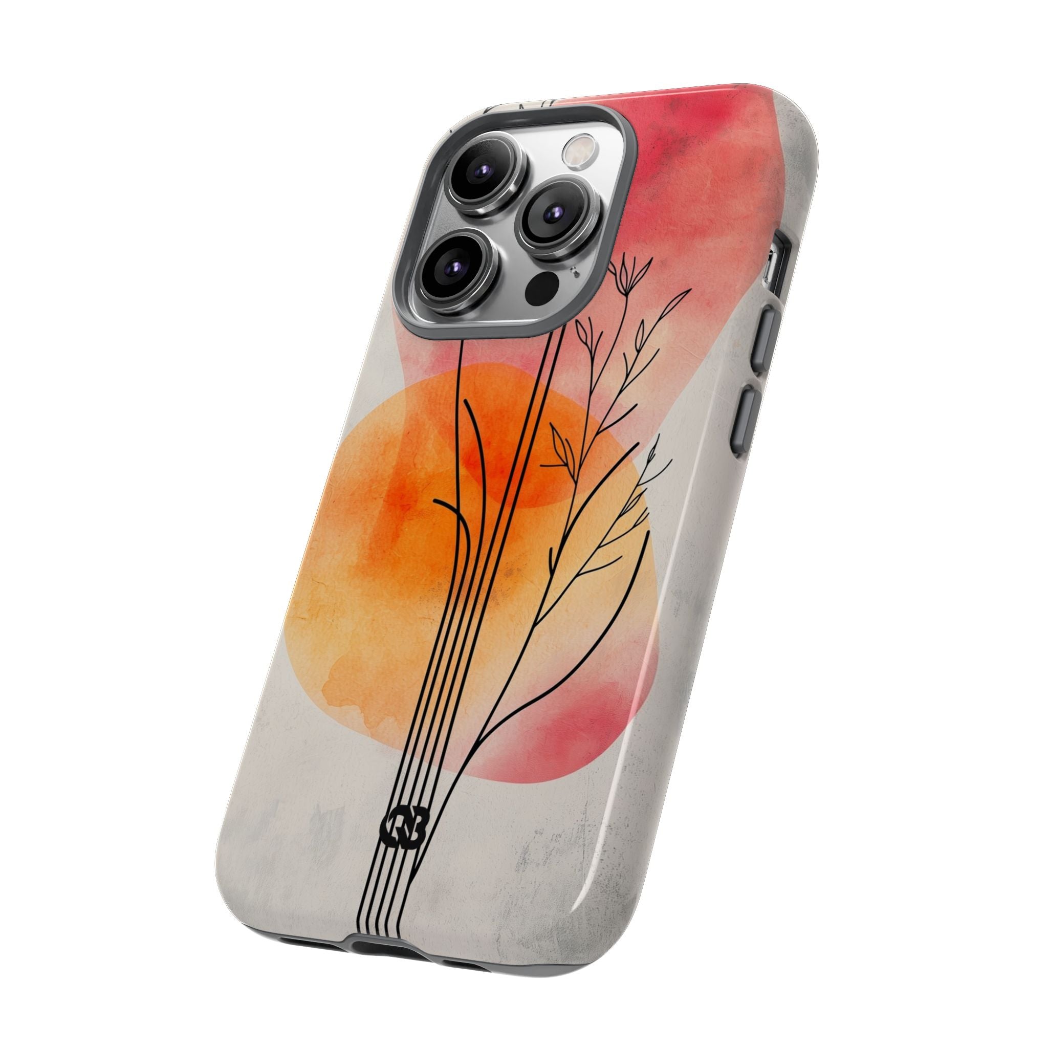 Crimson Bloom Lineage · Tough Phone Case for iPhone