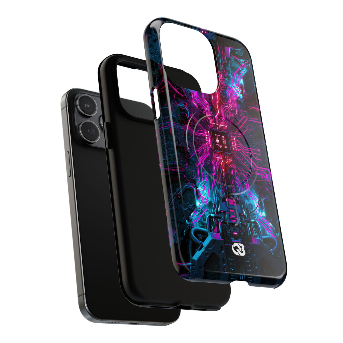 Neural Circuit Core · Tough 2.0 Magnetic Phone Case for iPhone · Black