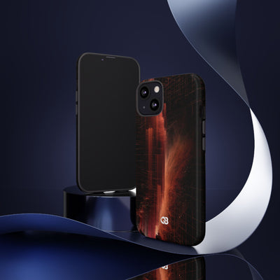 Luminous Monolith · Tough Phone Case for iPhone · Black