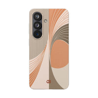 Orange Lite Phone Case for Samsung - Desert Arc Horizon