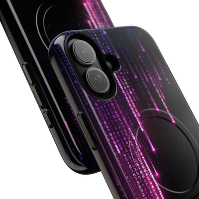 Binary Cascade · Tough 2.0 Magnetic Phone Case for iPhone · Black