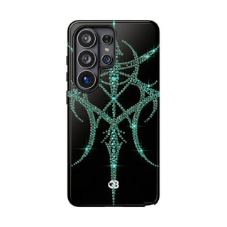 Teal Cyber Sigil · Tough Phone Case for Samsung · Teal