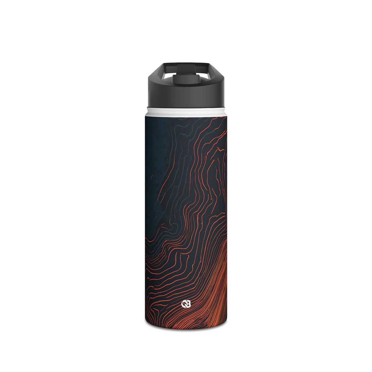 Thermal Strata · Insulated Water Bottle · Black