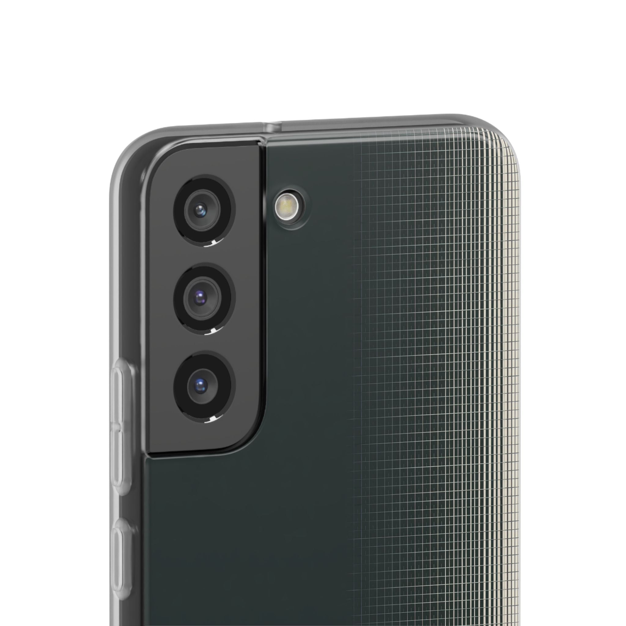 Grey Lite Phone Case for Samsung - Charcoal Tech Grid