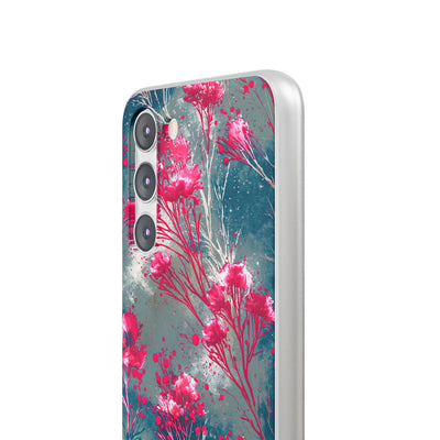 Cyber Blossom · Lite Phone Case for Samsung · Teal