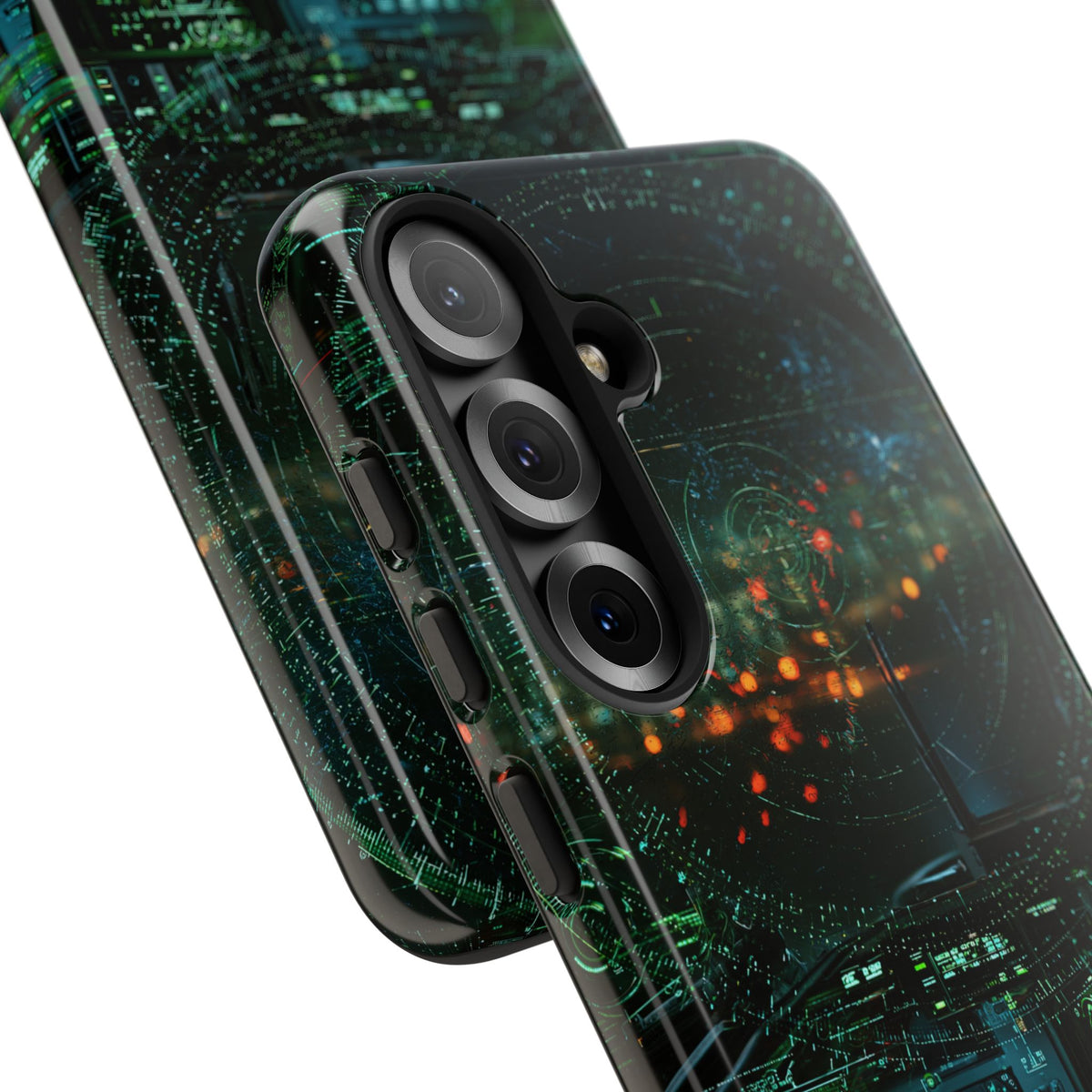 Tactical Avionics HUD · Tough Phone Case for Samsung · Green