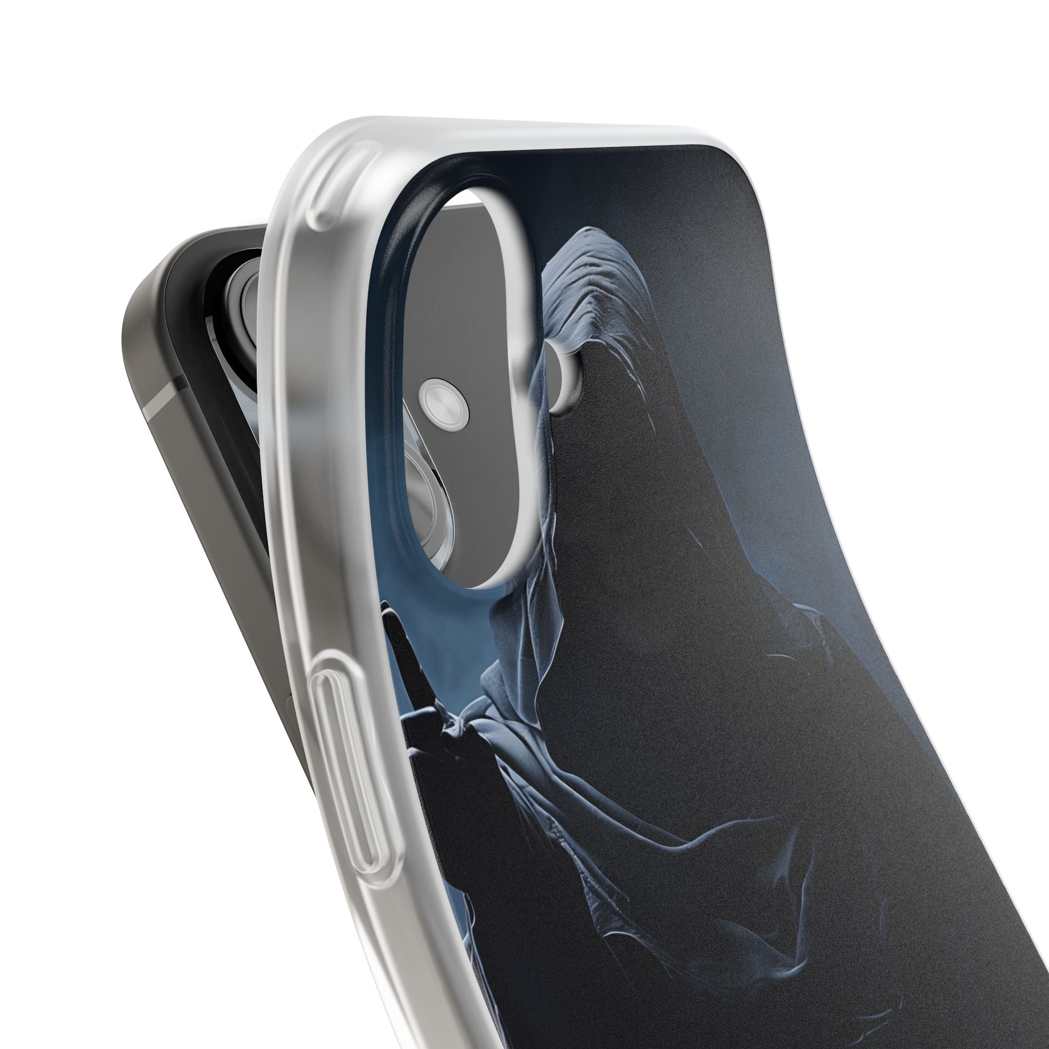 Shadow Harbinger Skull · Soft Phone Case for iPhone