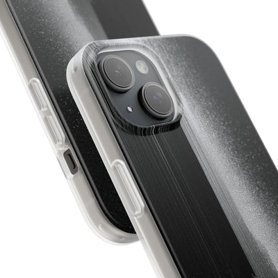 Black Lite Phone Case for iPhone - Brutalist Pixel Monolith
