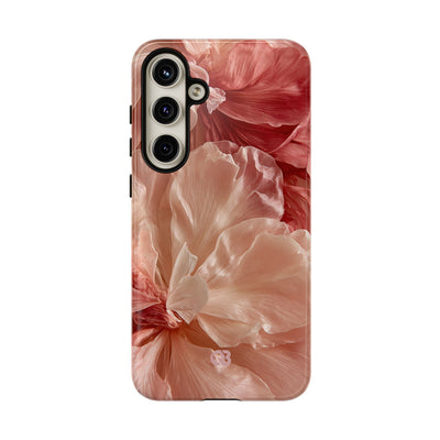 Blush Silk Bloom · Tough Phone Case for Samsung · Pink