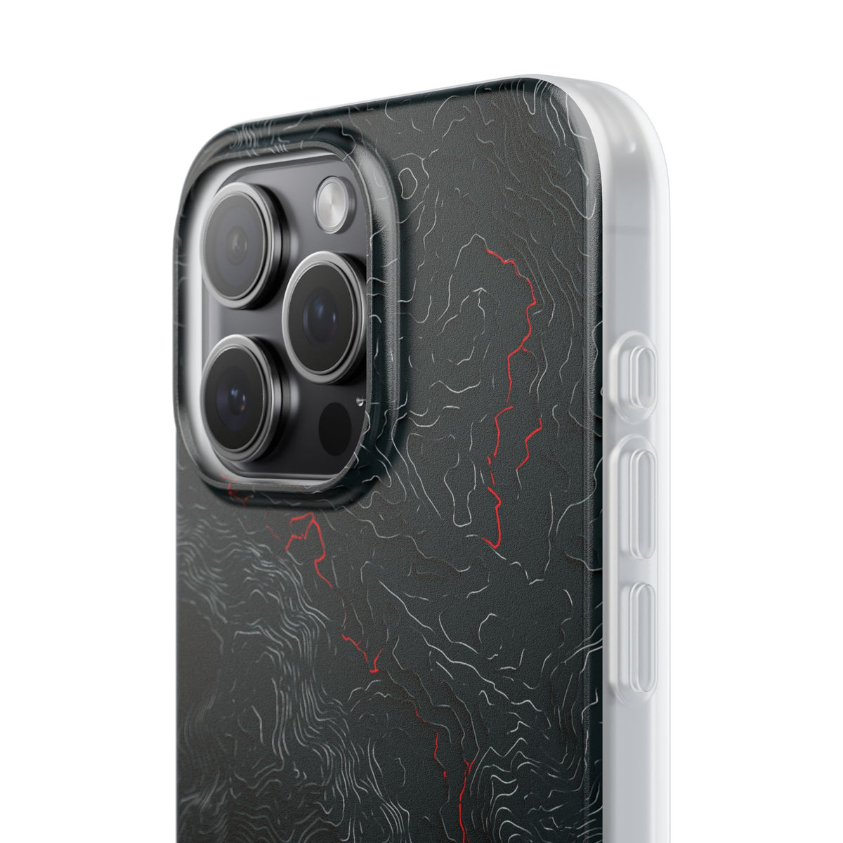 Crimson Rift · Lite Phone Case for iPhone ·  Black