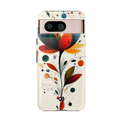 Burnt Petal Abstract · Tough Phone Case for Google Pixel