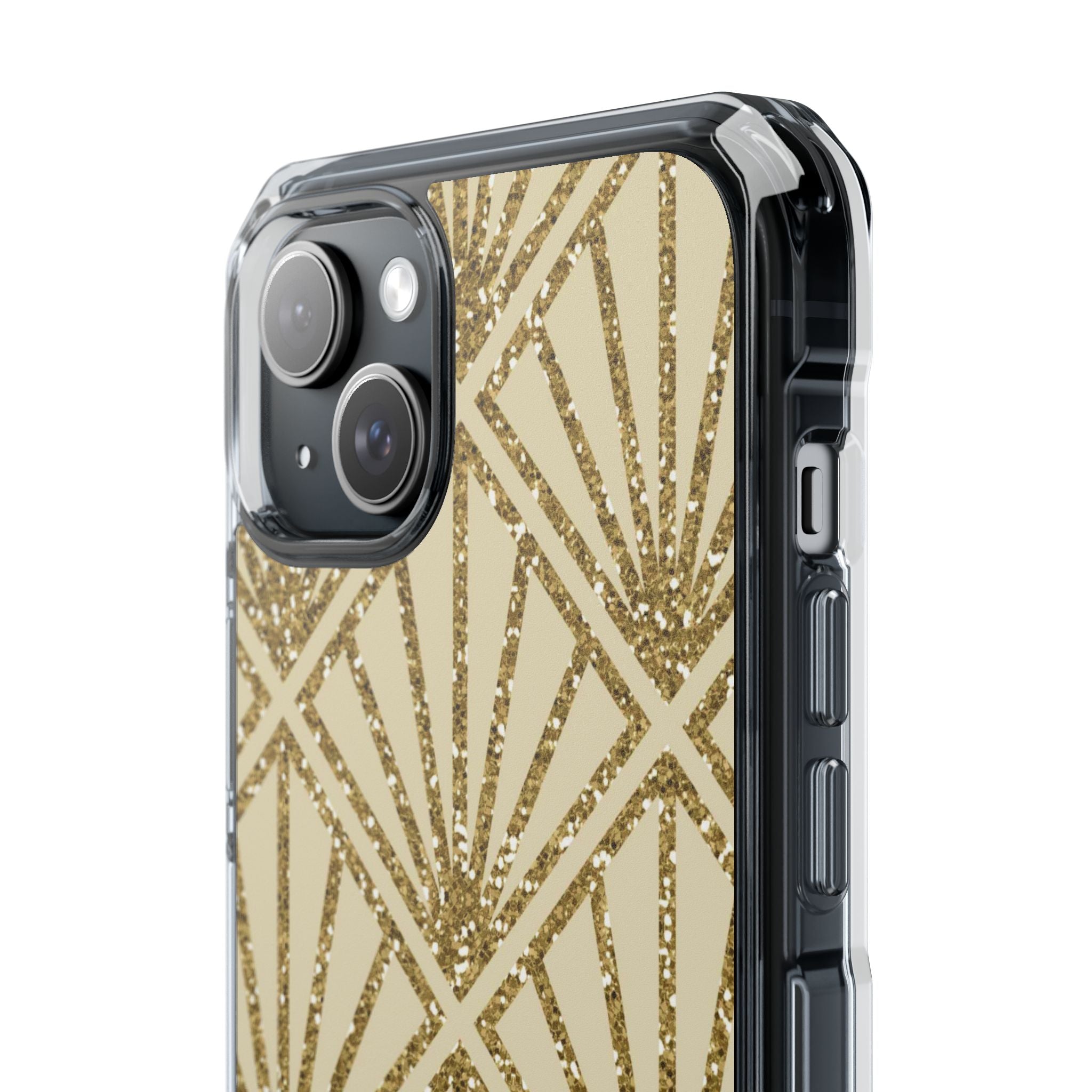 Gold Diamond Radiance iPhone 15 Plus Case - Impact