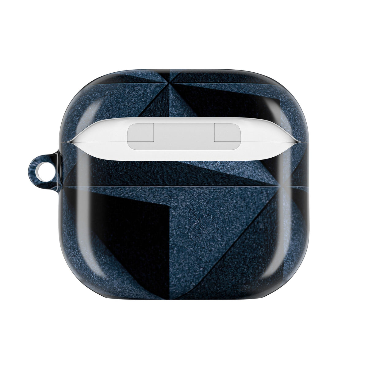 Faceted Slate · Hard Case for AirPods & AirPods Pro · Blue