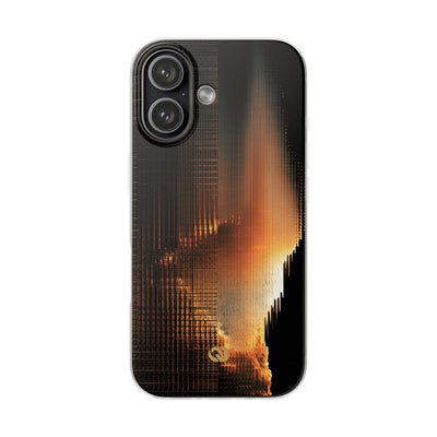 Luminous Grid · Lite Phone Case for iPhone ·  Black