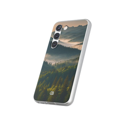 Foggy Mountain Ridge · Soft Phone Case for Samsung