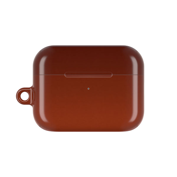 Burnt Amber Spectrum · Hard Case for AirPods & AirPods Pro · Orange