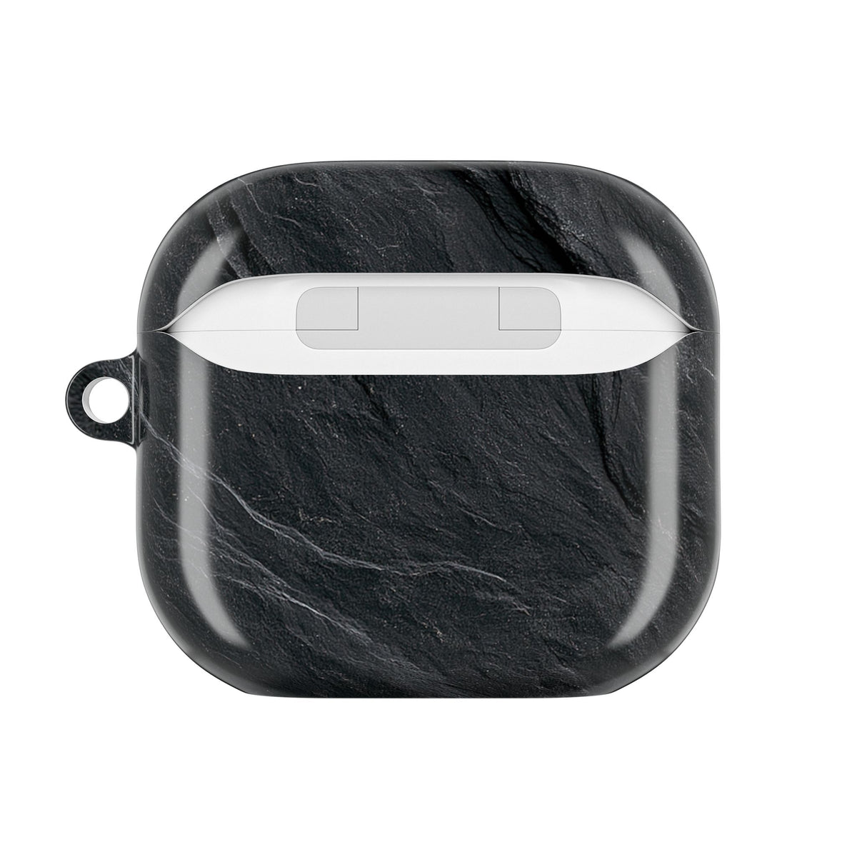 Dark Slate Strata · Hard Case for AirPods & AirPods Pro · Black