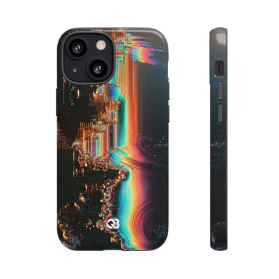 Prismatic Circuit · Tough Phone Case for iPhone · Black