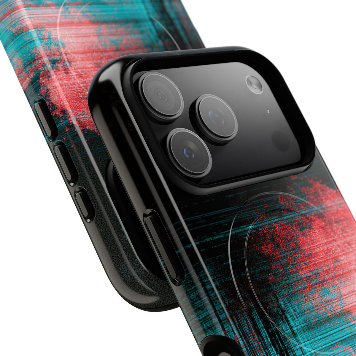 Digital Signal Drift · Tough 2.0 Magnetic Phone Case for iPhone · Black