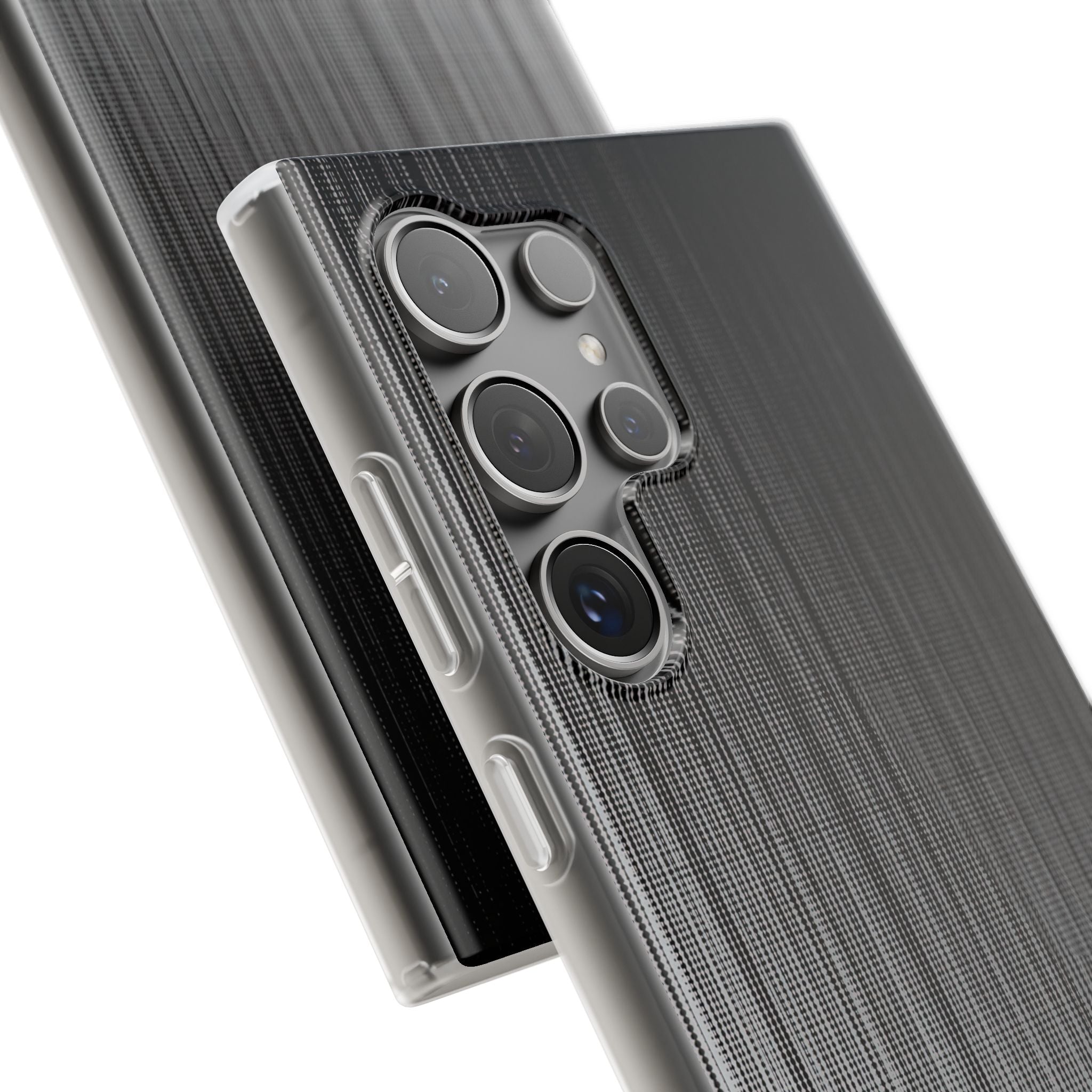 Grey Lite Phone Case for Samsung - Static Vertical Dither