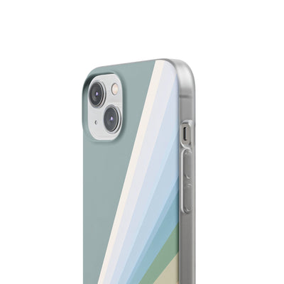 Green Lite Phone Case for iPhone - Sage Prism Beam