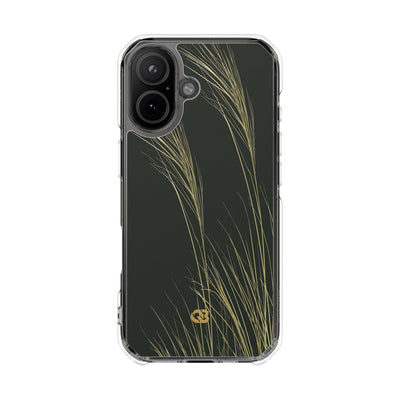 Green Impact MagSafe Phone Case for iPhone - Midnight Gilded Grass