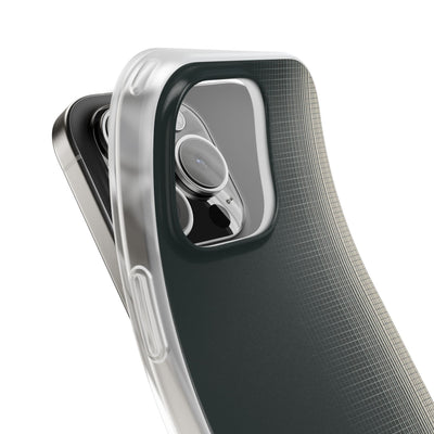 Grey Lite Phone Case for iPhone - Charcoal Tech Grid