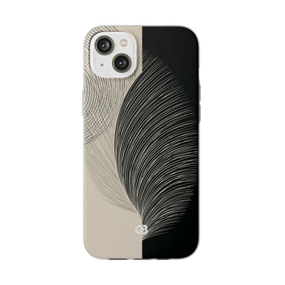 Minimal Frond Study · Lite Phone Case for iPhone ·  Black
