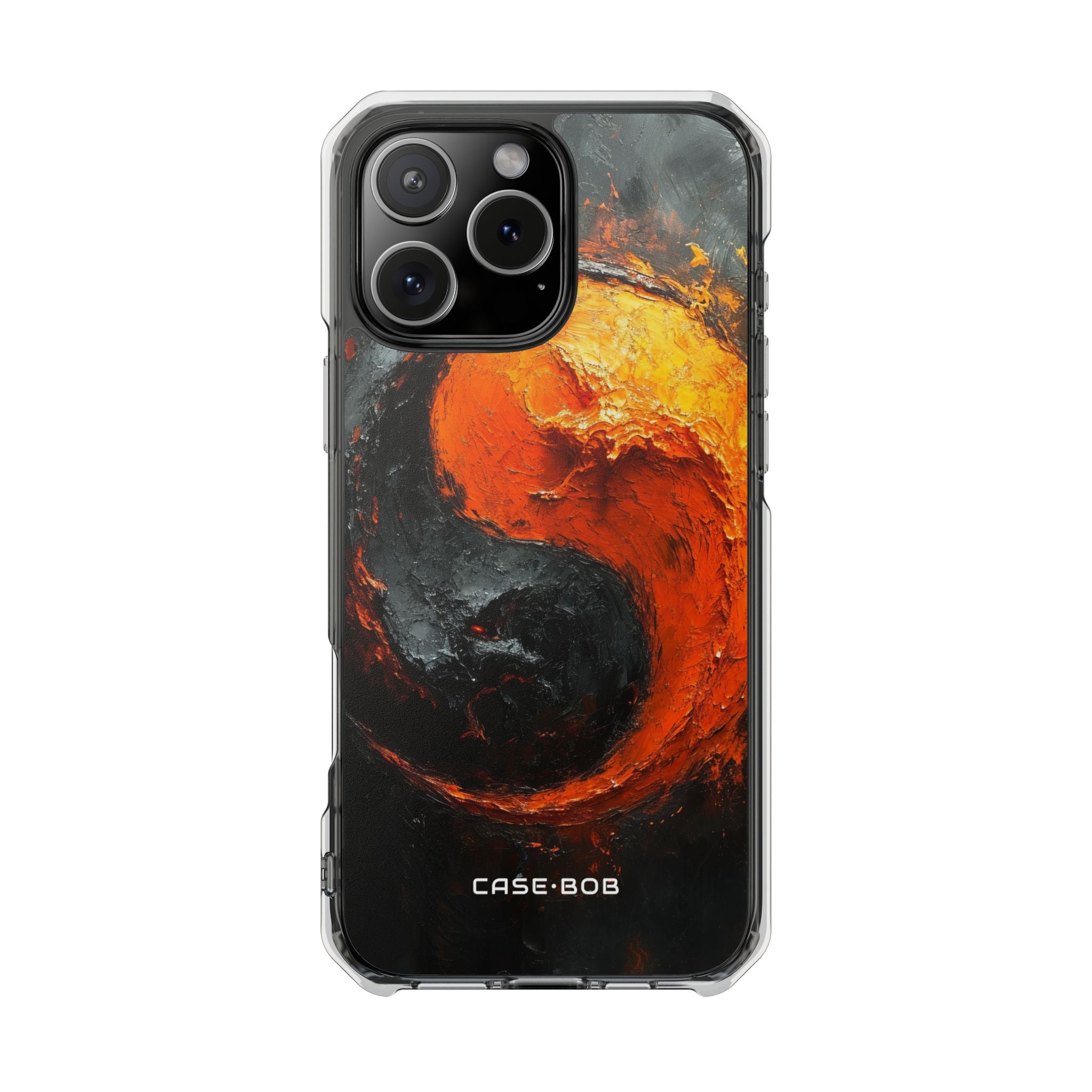 Geschmolzenes Yin-Yang iPhone 16 Pro Max Case - Impact