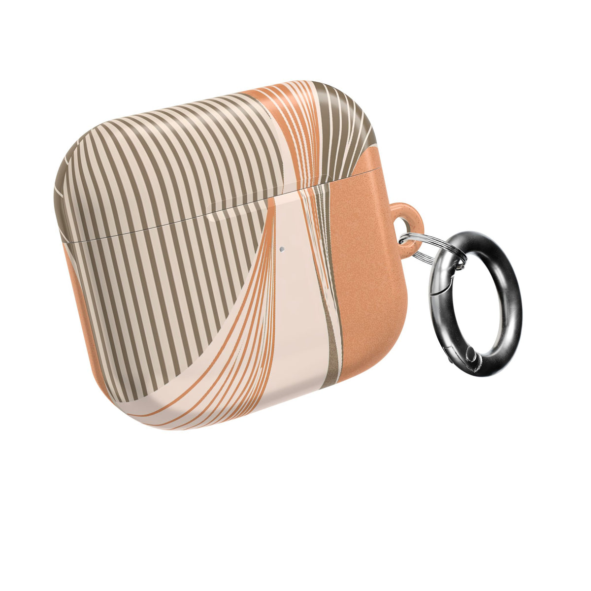 Terracotta Meridian · Hard Case for AirPods & AirPods Pro · Orange