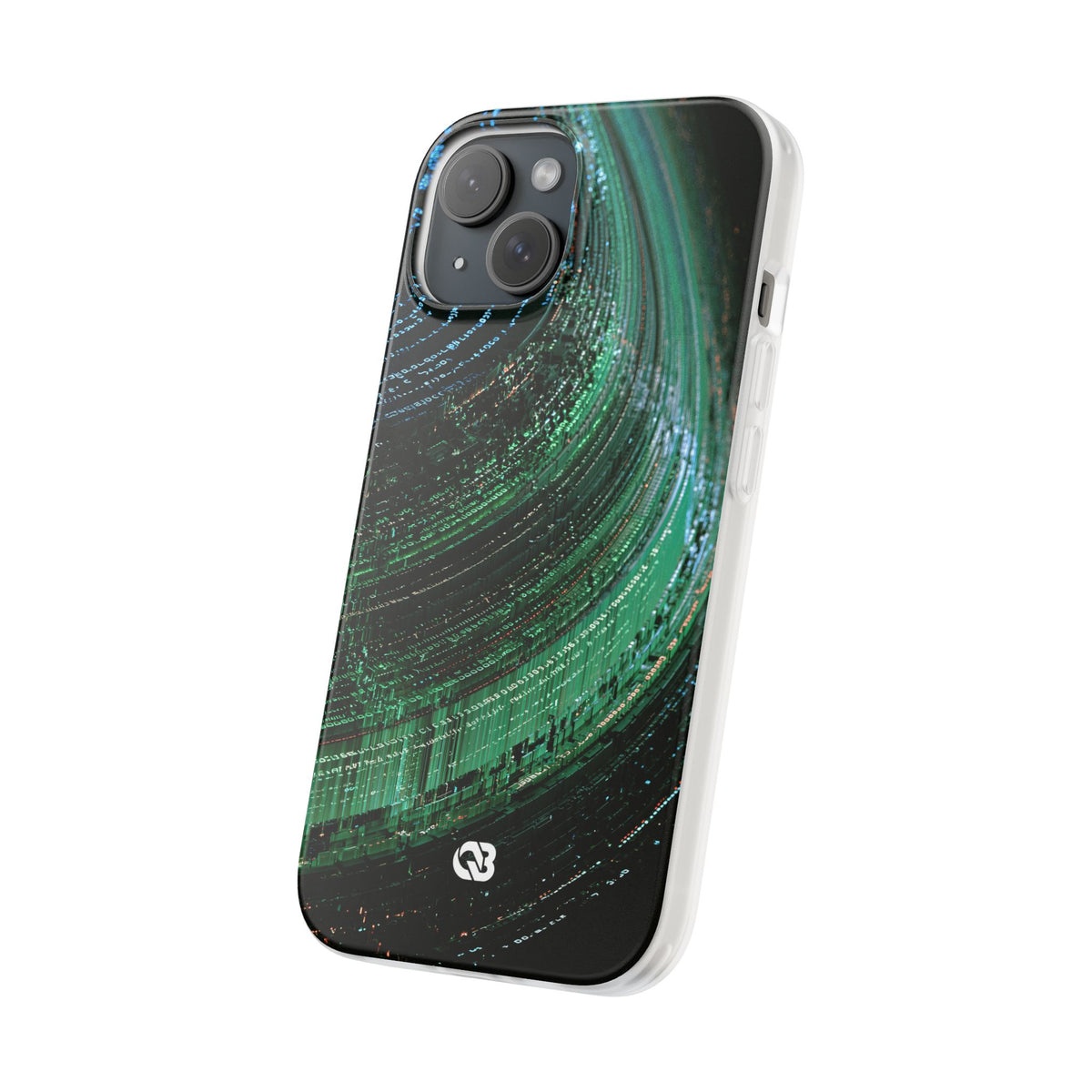Orbital Data Stream · Lite Phone Case for iPhone ·  Green