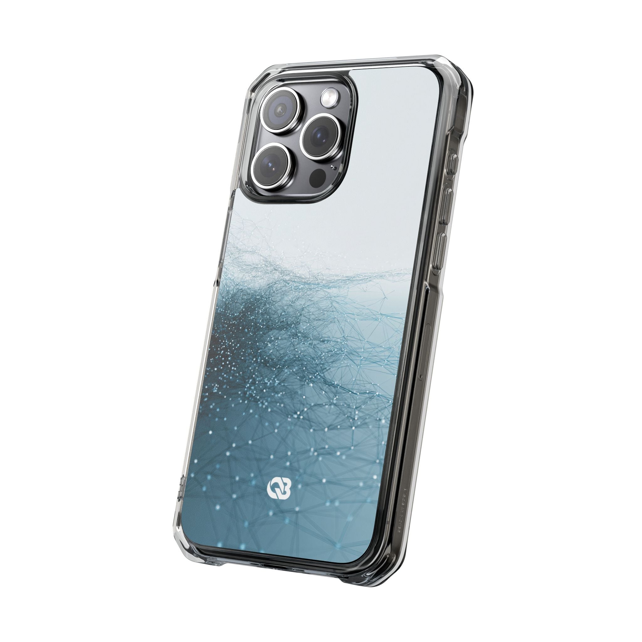 Teal Impact MagSafe Phone Case for iPhone - Arctic Pulse Mesh