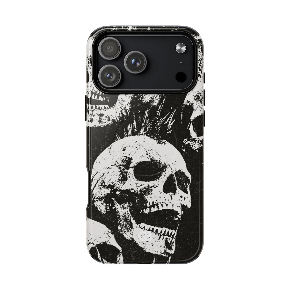 Punk Skull Riot · Tough 2.0 Magnetic Phone Case for iPhone · Black