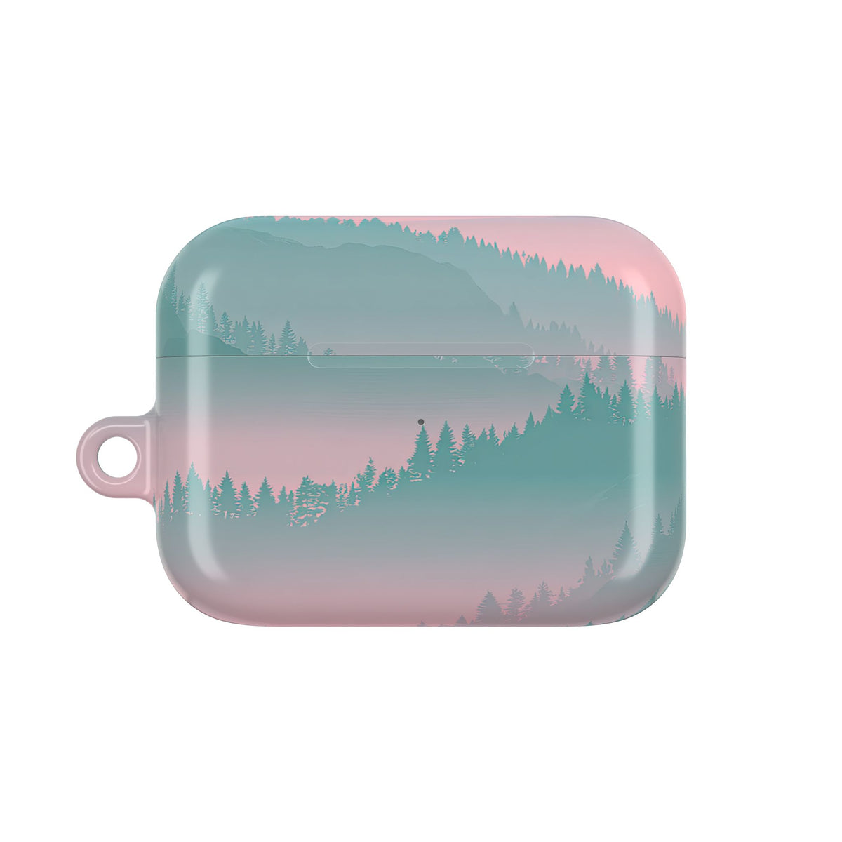Alpine Horizon · Hard Case for AirPods & AirPods Pro · Green